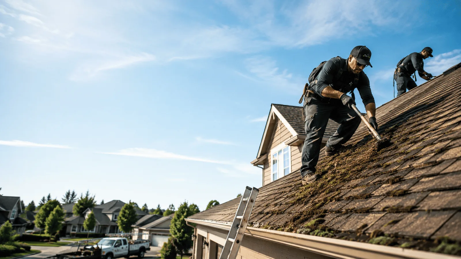 Roof Moss Removal in West Springfield, PA near me